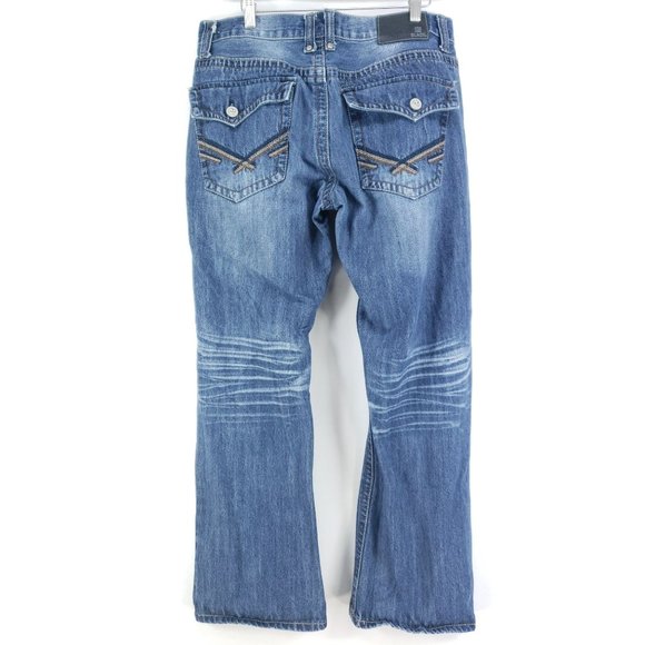 CJ Black Jeans Men's Size 34/32 Bootcut - Picture 2 of 7